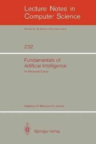 Fundamentals of Artificial Intelligence