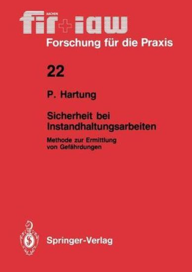 Sicherheit bei Instandhaltungsarbeiten