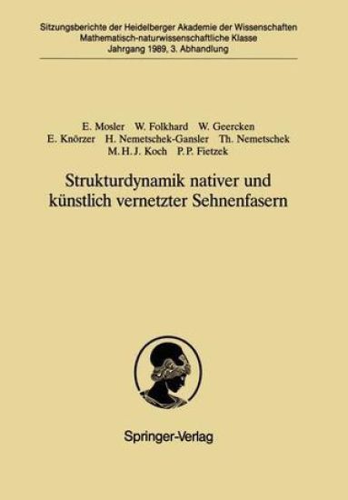 Strukturdynamik nativer und künstlich vernetzter Sehnenfasern