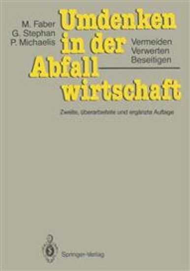 Umdenken in der Abfallwirtschaft