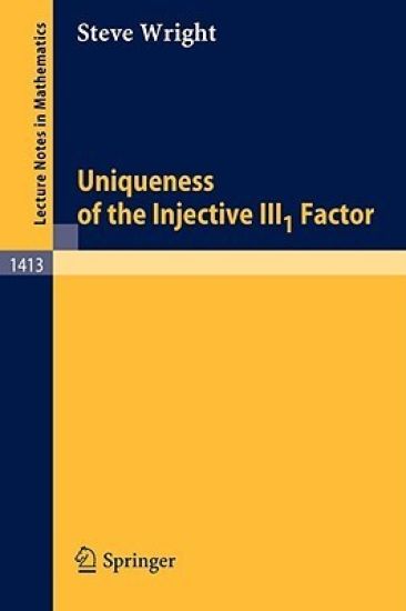 Uniqueness of the Injective III1 Factor
