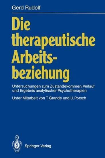Die therapeutische Arbeitsbeziehung