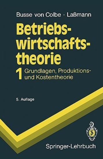 Betriebswirtschaftstheorie