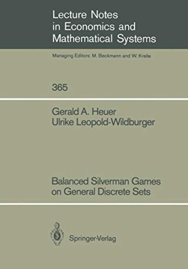 Balanced Silverman Games on General Discrete Sets