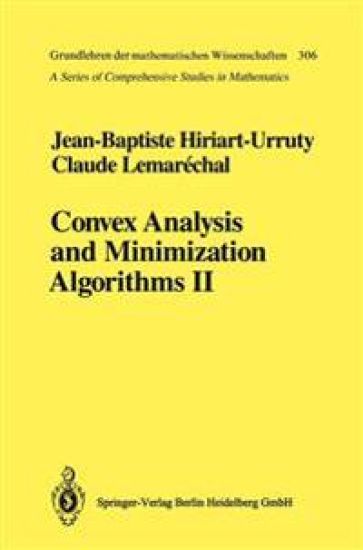 Convex Analysis and Minimization Algorithms II