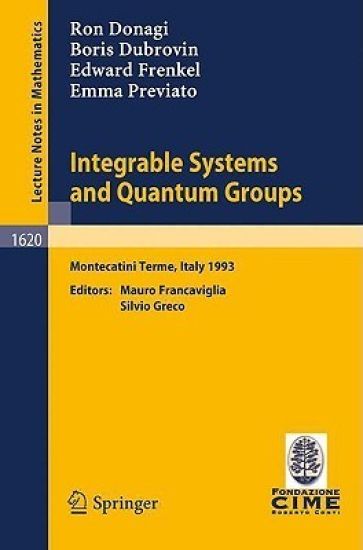 Integrable Systems and Quantum Groups