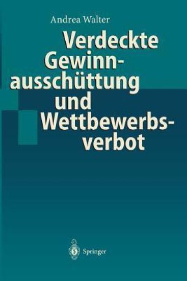Verdeckte Gewinnausschüttung und Wettbewerbsverbot