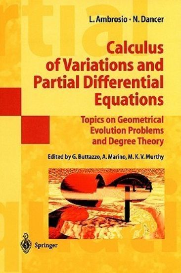 Calculus of Variations and Partial Differential Equations