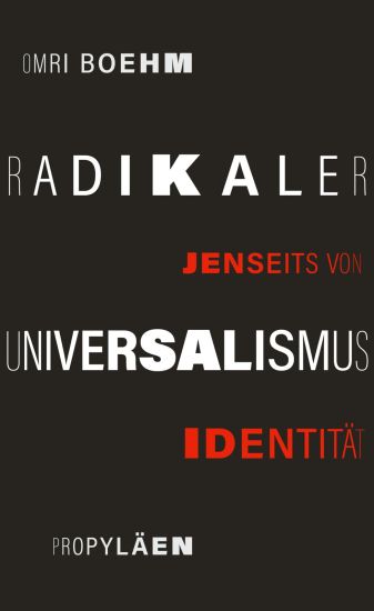 Kansikuva: Radikaler Universalismus