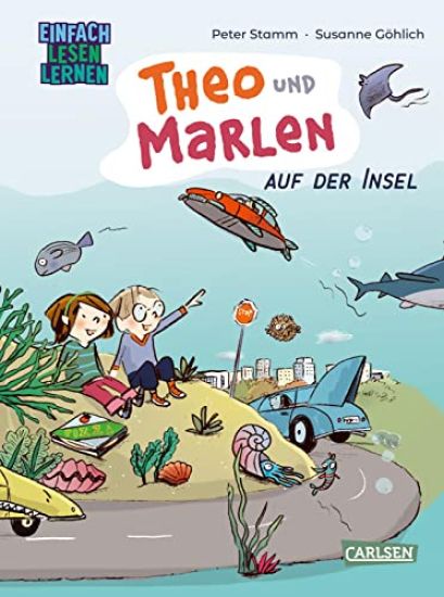 Theo und Marlen auf der Insel