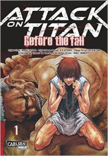 Kansikuva: Attack on Titan - Before the Fall 1