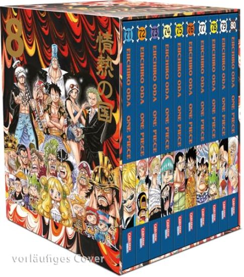 One Piece Sammelschuber 8: Dressrosa (inklusive Band 71-80)
