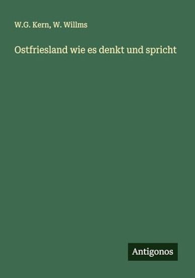 Ostfriesland wie es denkt und spricht