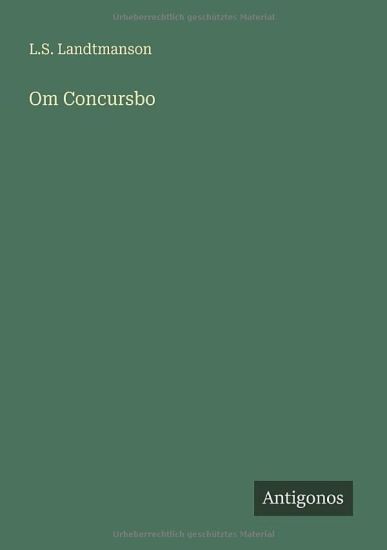 Om Concursbo