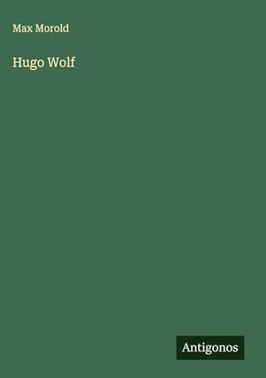 Hugo Wolf