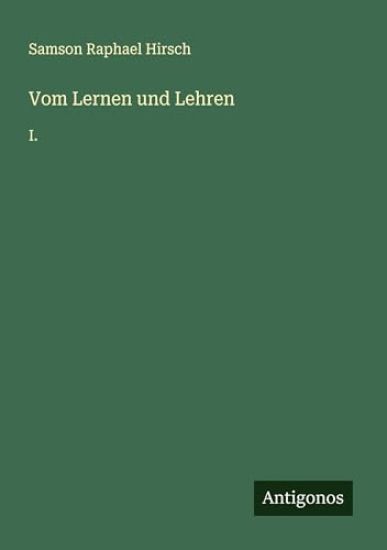 Vom Lernen und Lehren