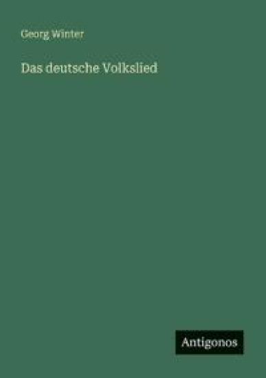 Das deutsche Volkslied