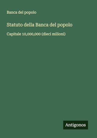 Statuto della Banca del popolo