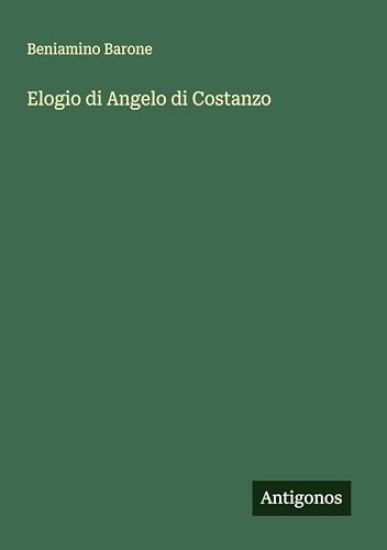 Elogio di Angelo di Costanzo
