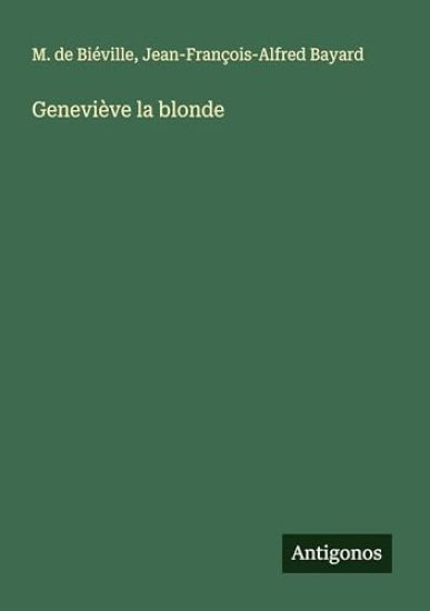 Geneviève la blonde