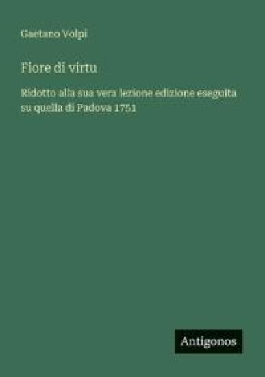 Fiore di virtu