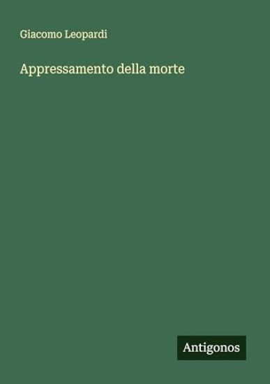Appressamento della morte