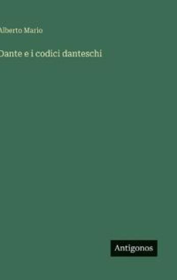 Dante e i codici danteschi