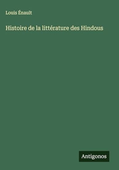 Histoire de la littérature des Hindous