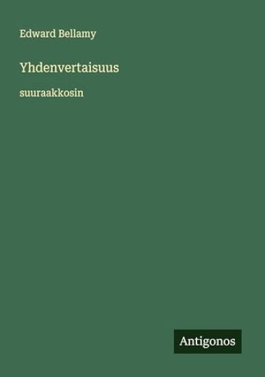 Kansikuva: Yhdenvertaisuus