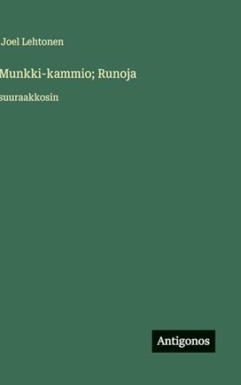 Kansikuva: Munkki-kammio; Runoja