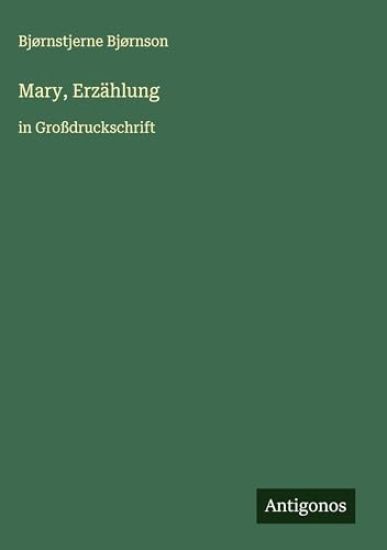 Mary, Erzählung
