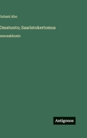 Kansikuva: Omatunto; Saaristokertomus