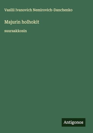 Kansikuva: Majurin holhokit