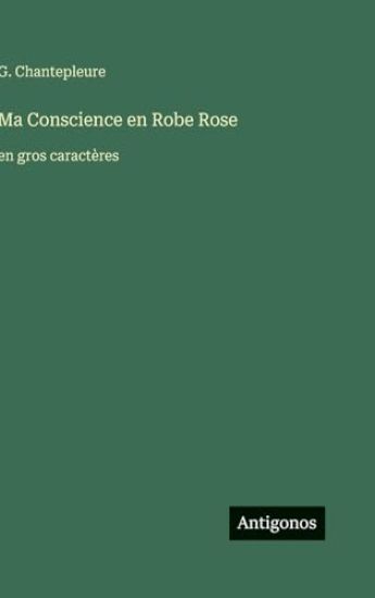 Ma Conscience en Robe Rose