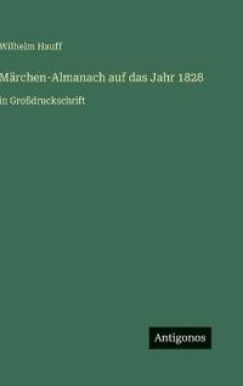 Märchen-Almanach auf das Jahr 1828