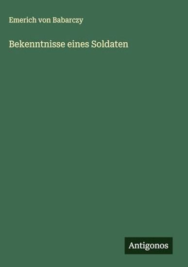 Bekenntnisse eines Soldaten