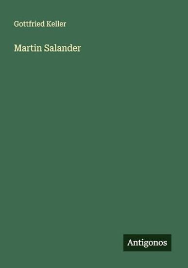 Kansikuva: Martin Salander