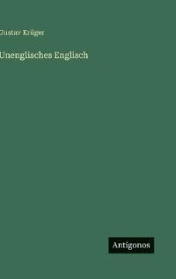 Unenglisches Englisch