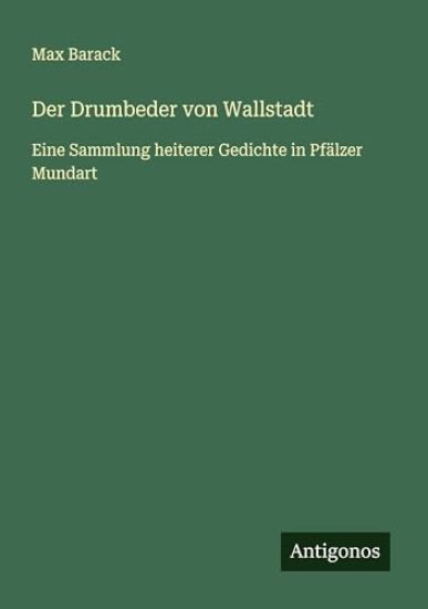 Der Drumbeder von Wallstadt