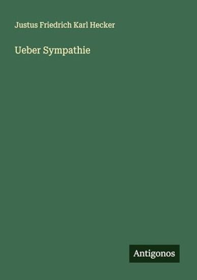 Ueber Sympathie