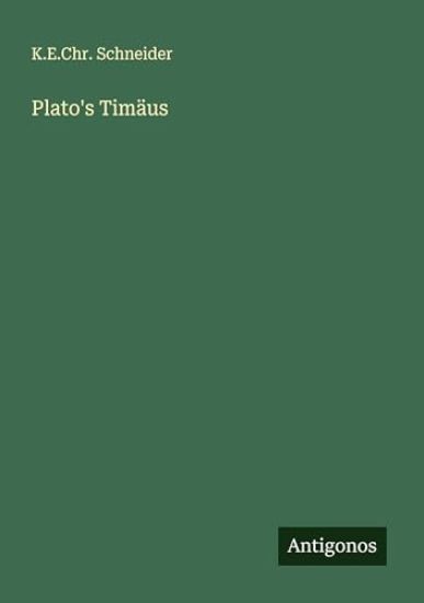 Plato's Timäus