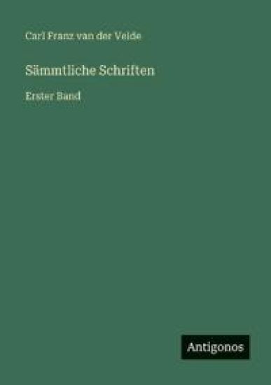 Sämmtliche Schriften