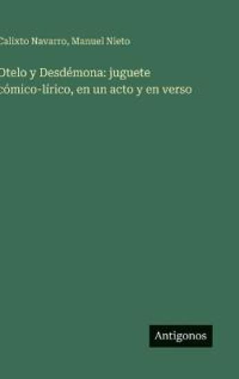 Otelo y Desdémona