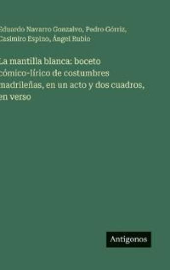 La mantilla blanca