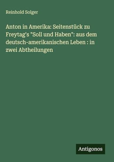 Anton in Amerika