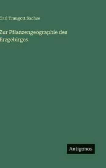 Zur Pflanzengeographie des Erzgebirges