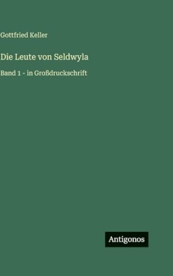 Kansikuva: Die Leute von Seldwyla
