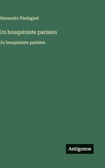 Un bouquiniste parisien