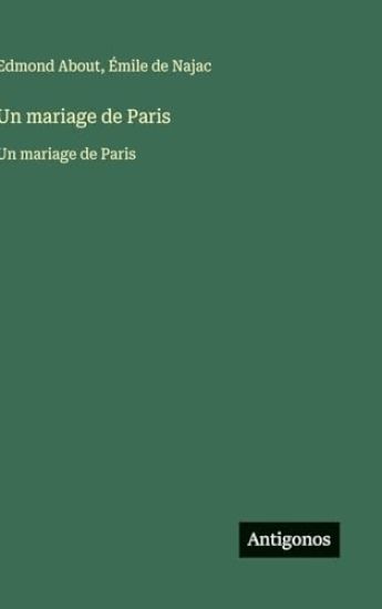 Un mariage de Paris