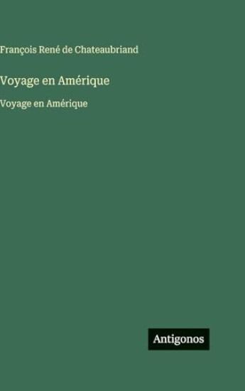 Voyage en Amérique